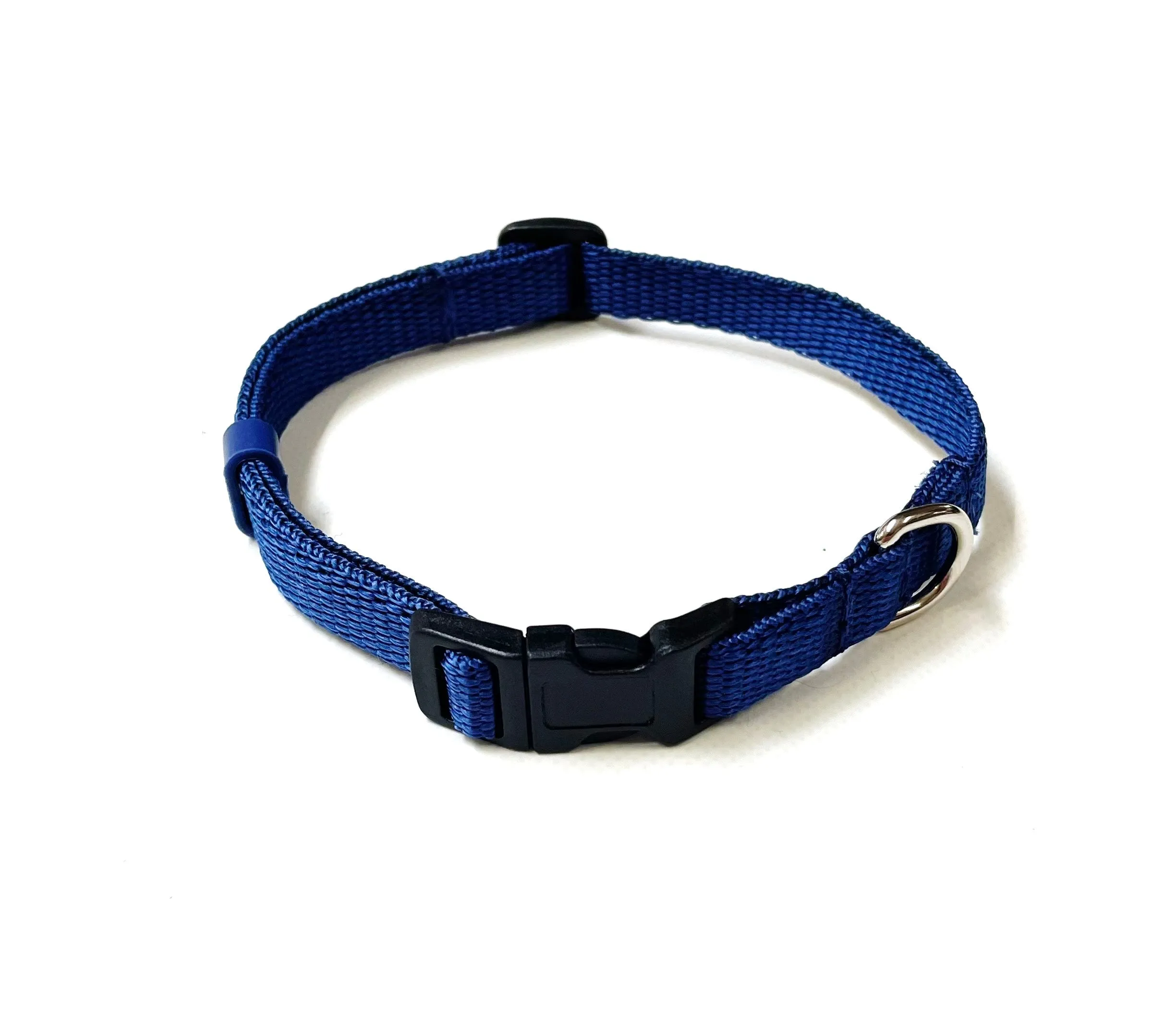 Puppy Dog Collars 13mm Webbing Strong Durable Adjustable In 19 Colours Sizes X Small And Small