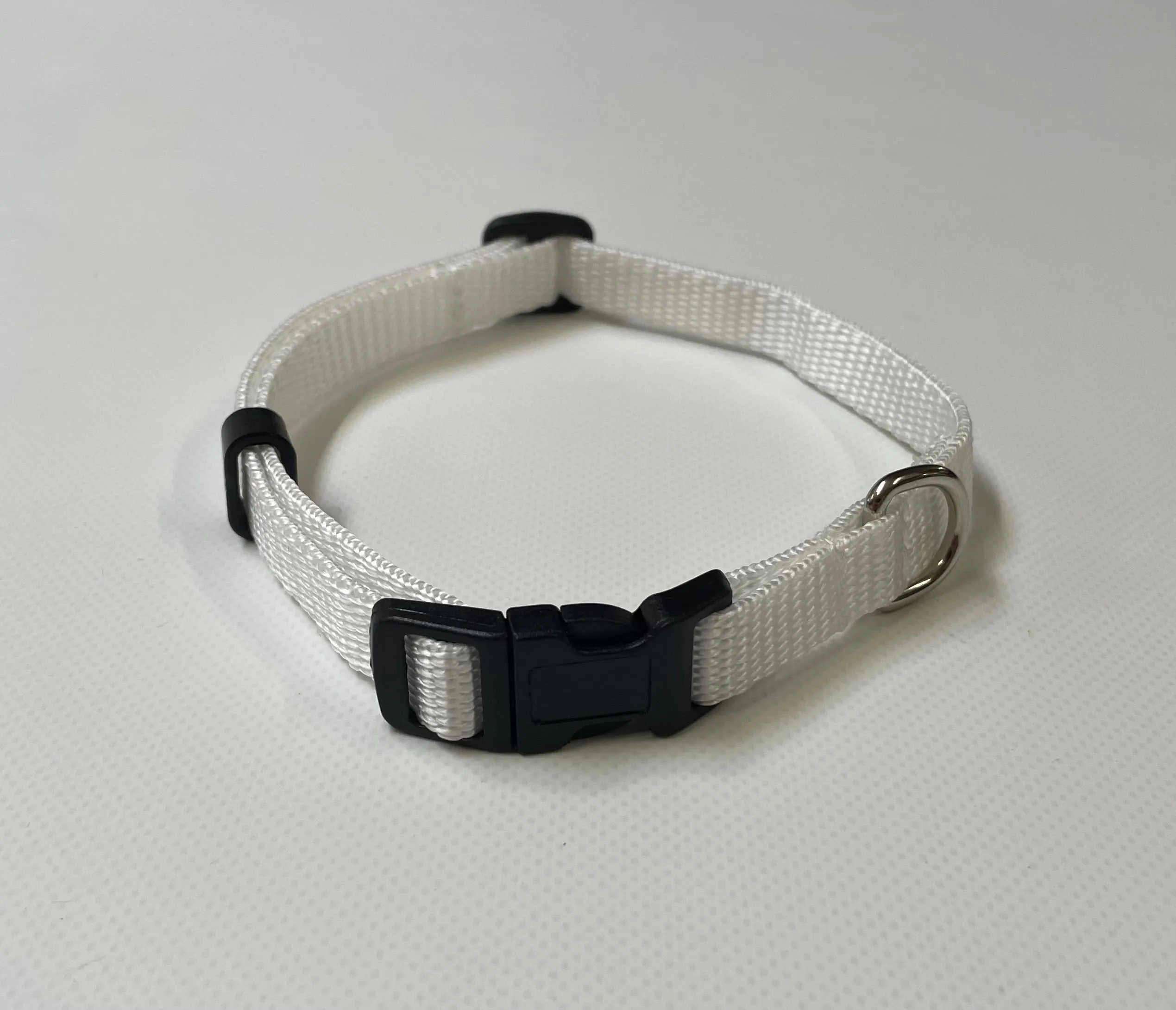 Puppy Dog Collars 13mm Webbing Strong Durable Adjustable In 19 Colours Sizes X Small And Small