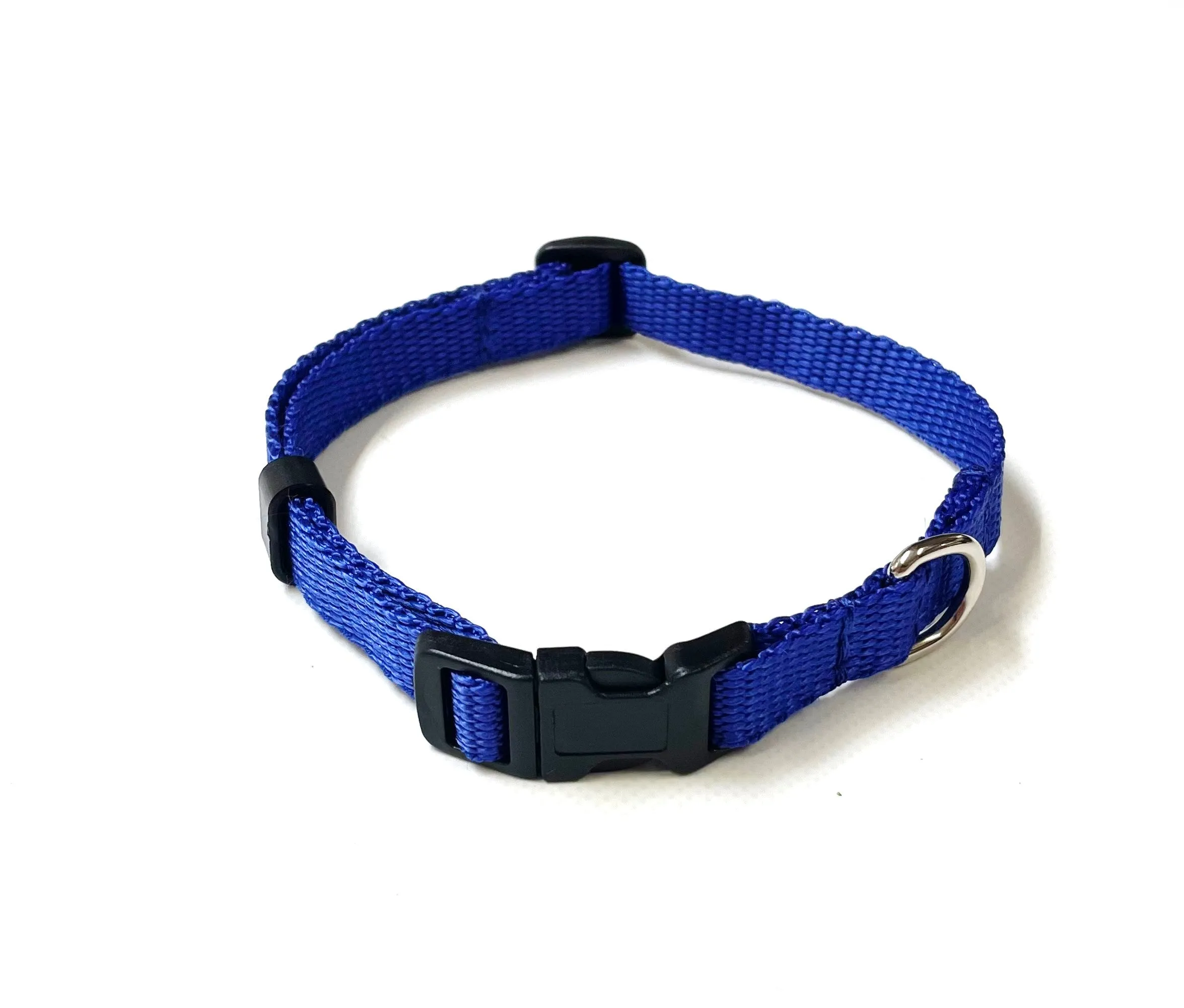 Puppy Dog Collars 13mm Webbing Strong Durable Adjustable In 19 Colours Sizes X Small And Small