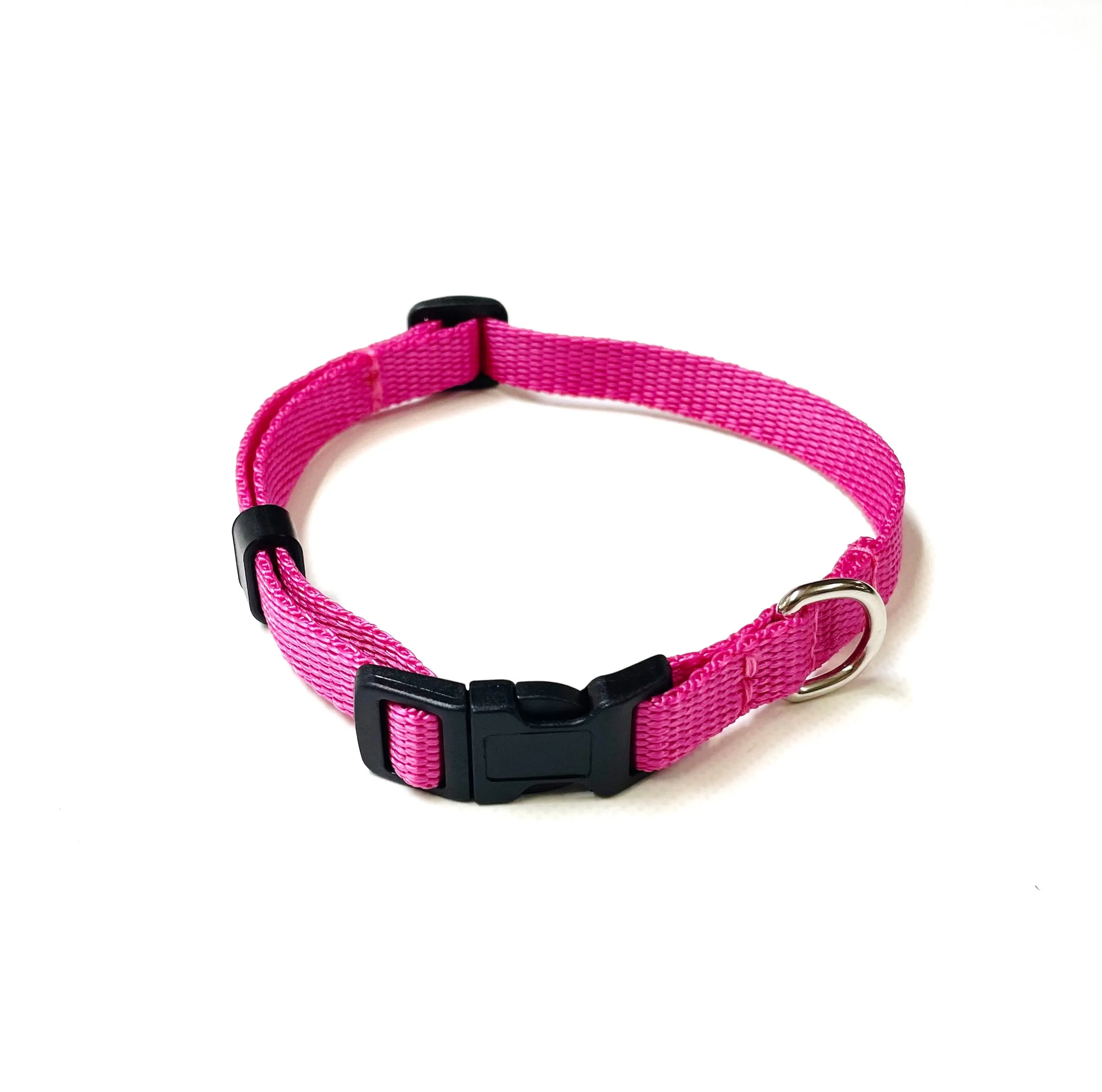 Puppy Dog Collars 13mm Webbing Strong Durable Adjustable In 19 Colours Sizes X Small And Small
