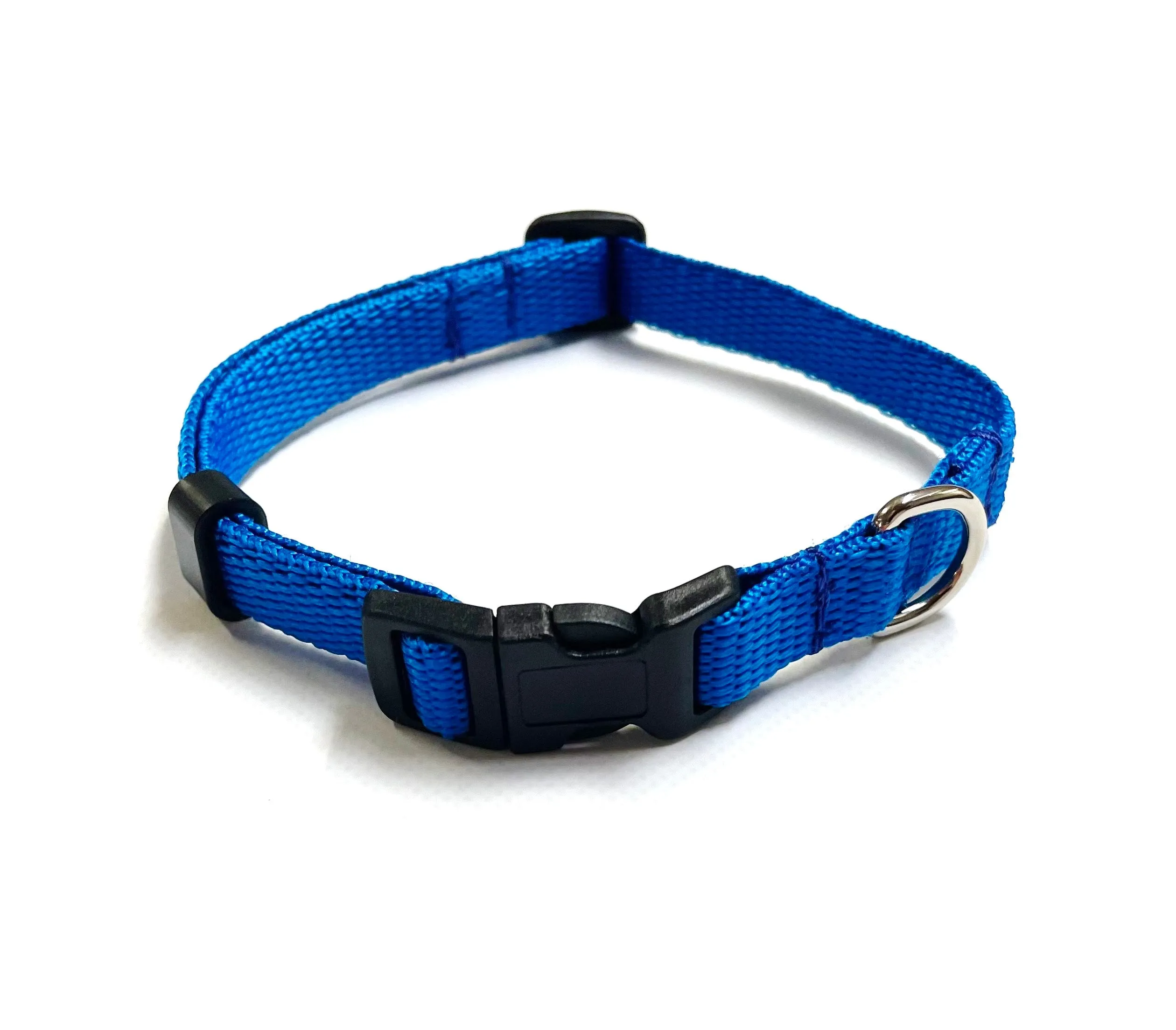 Puppy Dog Collars 13mm Webbing Strong Durable Adjustable In 19 Colours Sizes X Small And Small