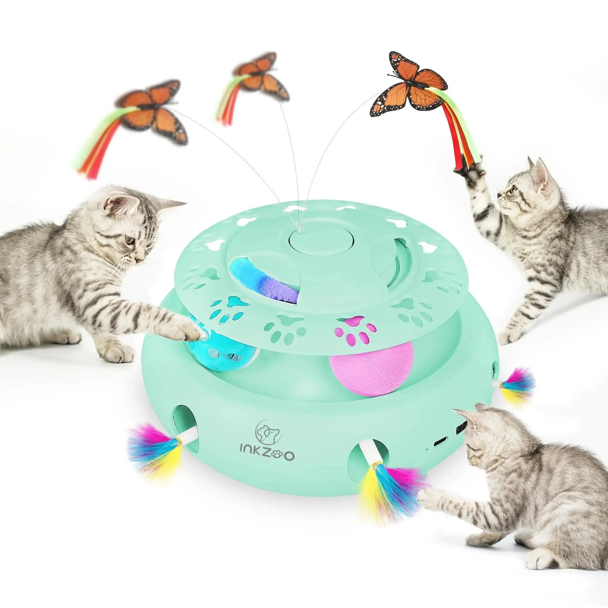 Smart Kitten Whack-A-Mole™- Interactive Play for Cats