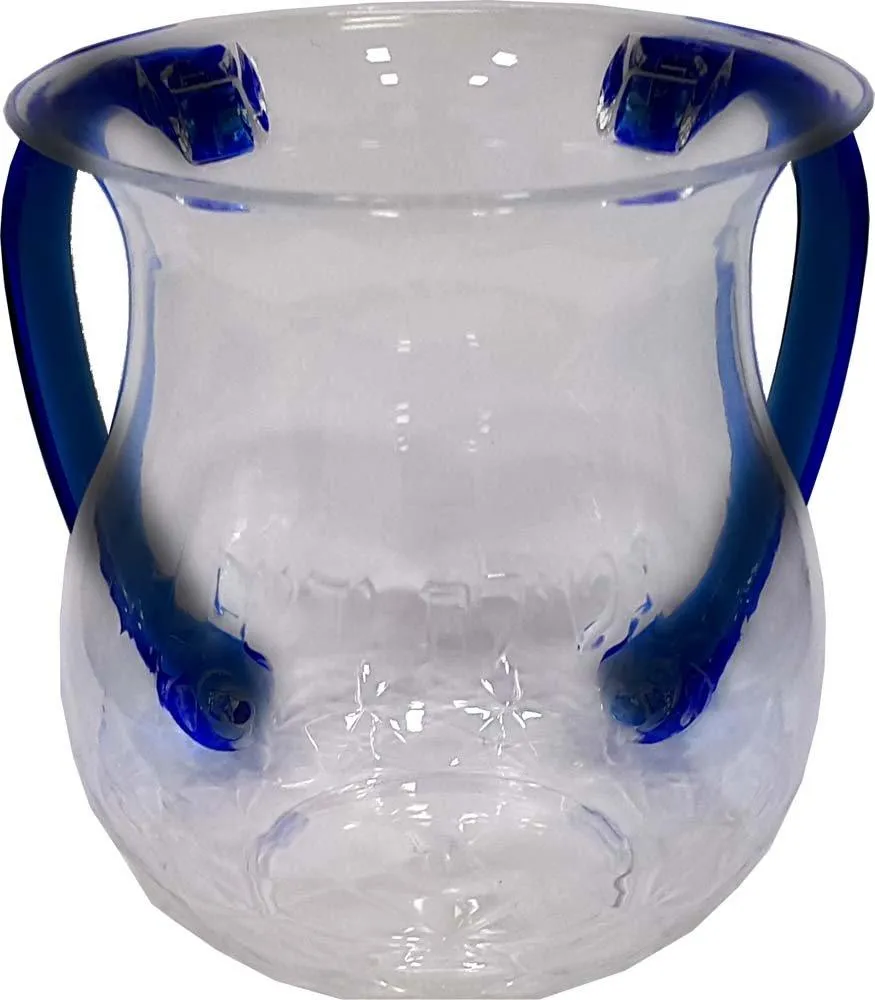 Wash Cup Small Acrylic Colored Handles