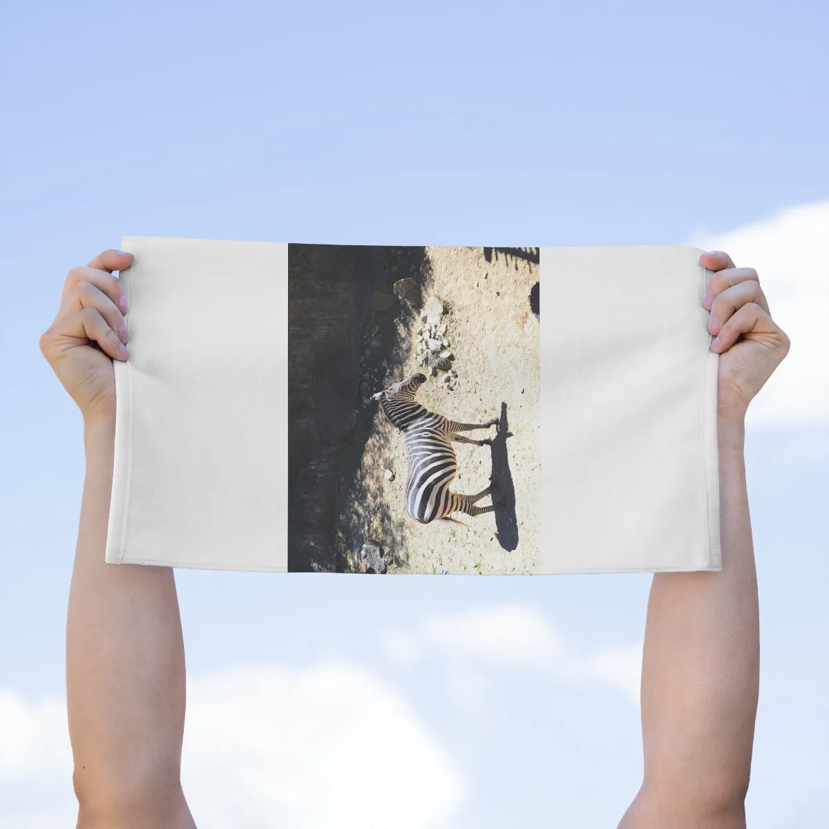 Zebra Rally Towel, 11x18